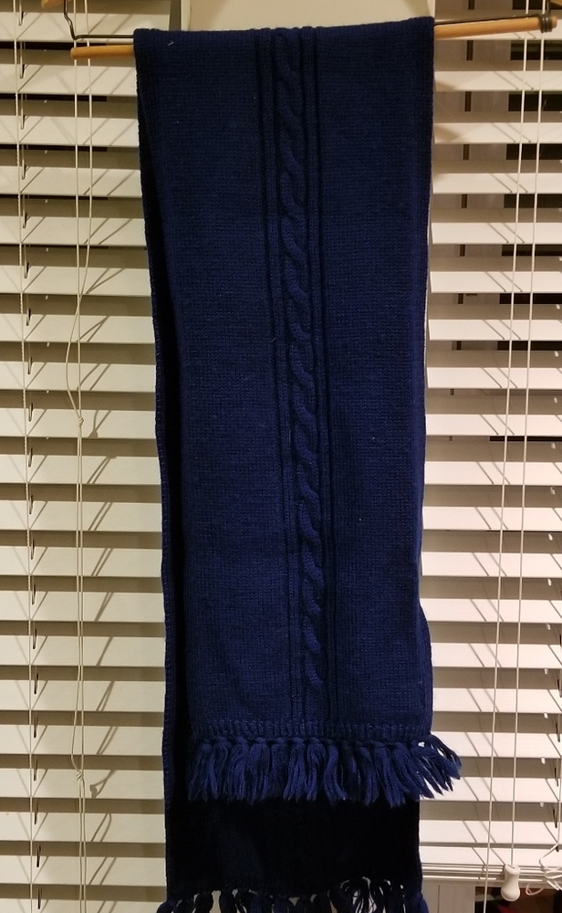 Vintage 100% Wool Scarf